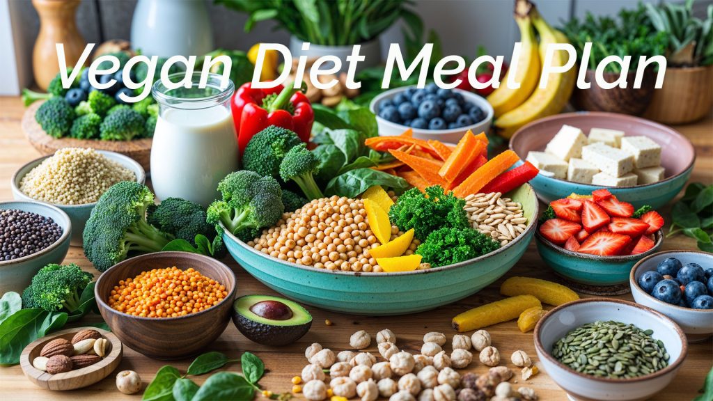 Vegan Diet Meal Plan by FoodDiary.info